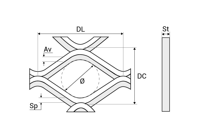 Expanded Metal Industry Round Expanded Metal Fratelli Mariani